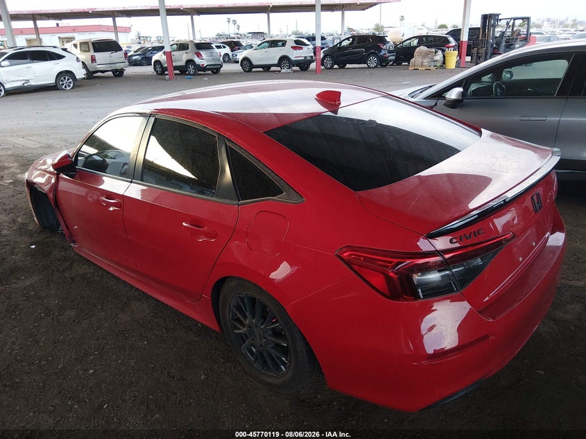 Vin: 2hgfe2f2xnh548012, lot: 46268868, honda civic lx 20223