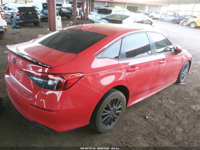 Vin: 2hgfe2f2xnh548012, lot: 46268868, honda civic lx 20224