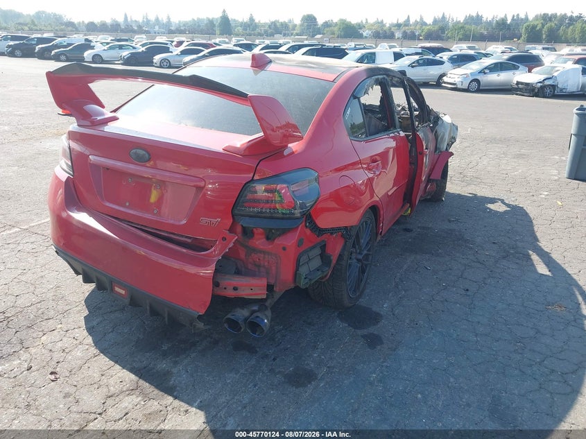 Vin: jf1va2m68h9823799, lot: 46268873, subaru wrx sti 20174