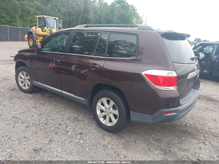2012 TOYOTA HIGHLANDER auction photo 3