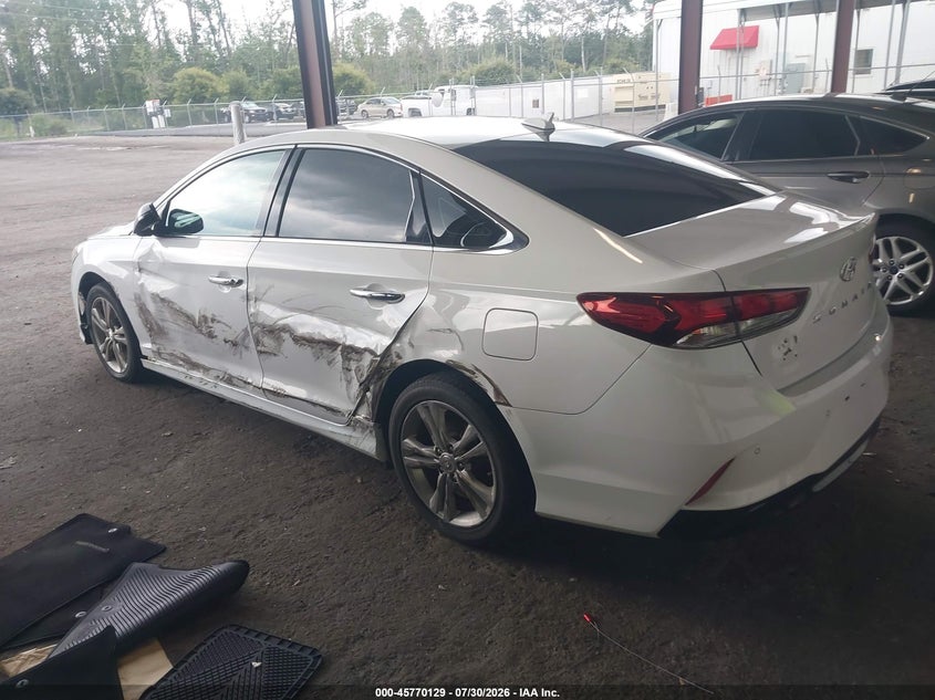 Vin: 5npe34af8jh604259, lot: 46268878, hyundai sonata limited 20183