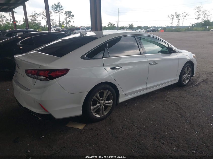 Vin: 5npe34af8jh604259, lot: 46268878, hyundai sonata limited 20184
