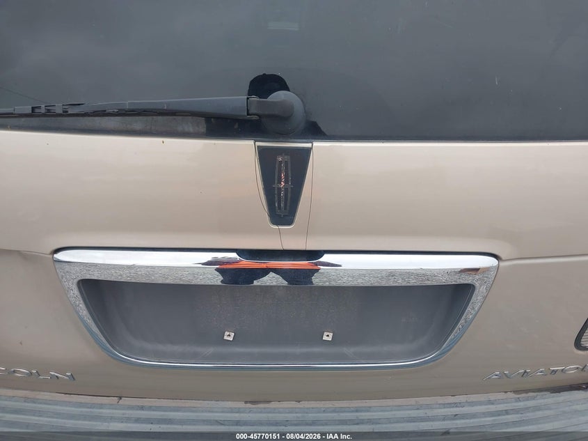 LINCOLN AVIATOR 2005 VIN 5LMEU68H25ZJ03035