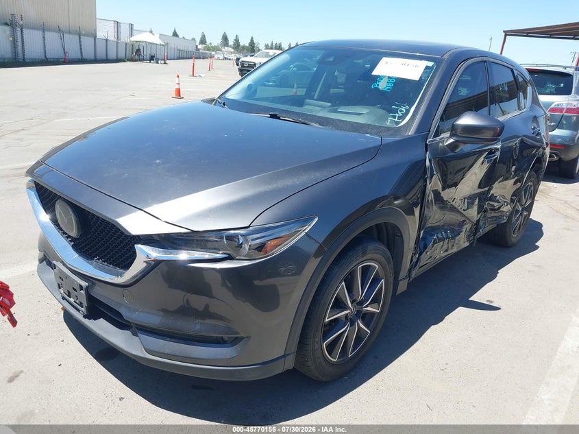 Vin: jm3kfbdm1j0309291, lot: 46268905, mazda cx-5 grand touring 20182