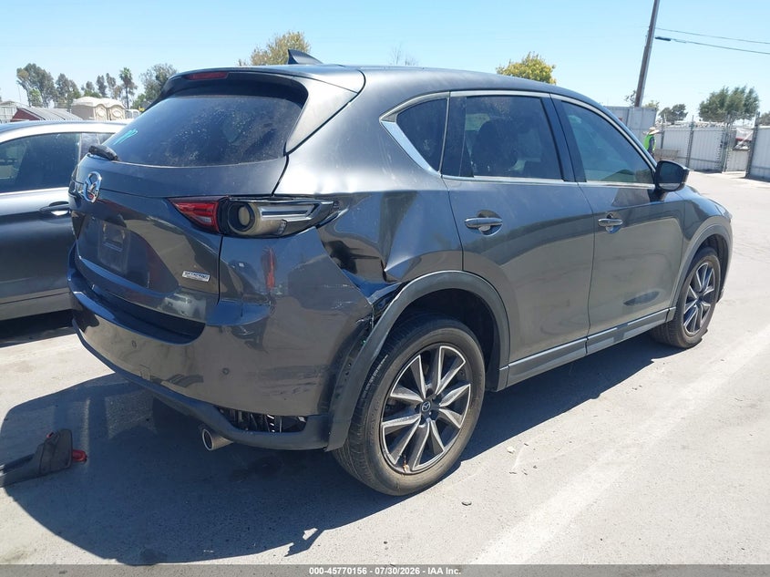 Vin: jm3kfbdm1j0309291, lot: 46268905, mazda cx-5 grand touring 20184
