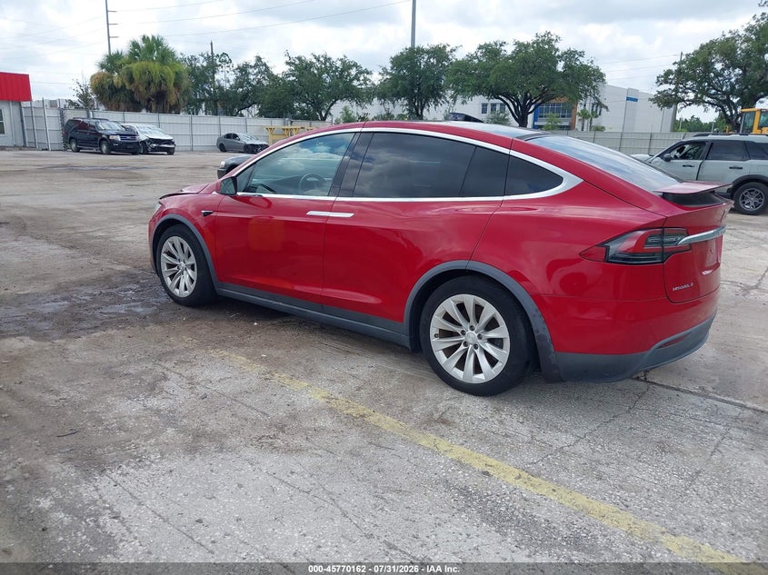 2018 TESLA MODEL X auction photo 3