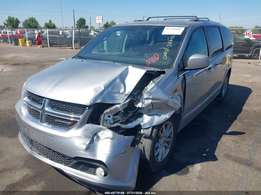 Vin: 2c4rdgcg1kr718498, lot: 46268935, dodge grand caravan sxt 20192