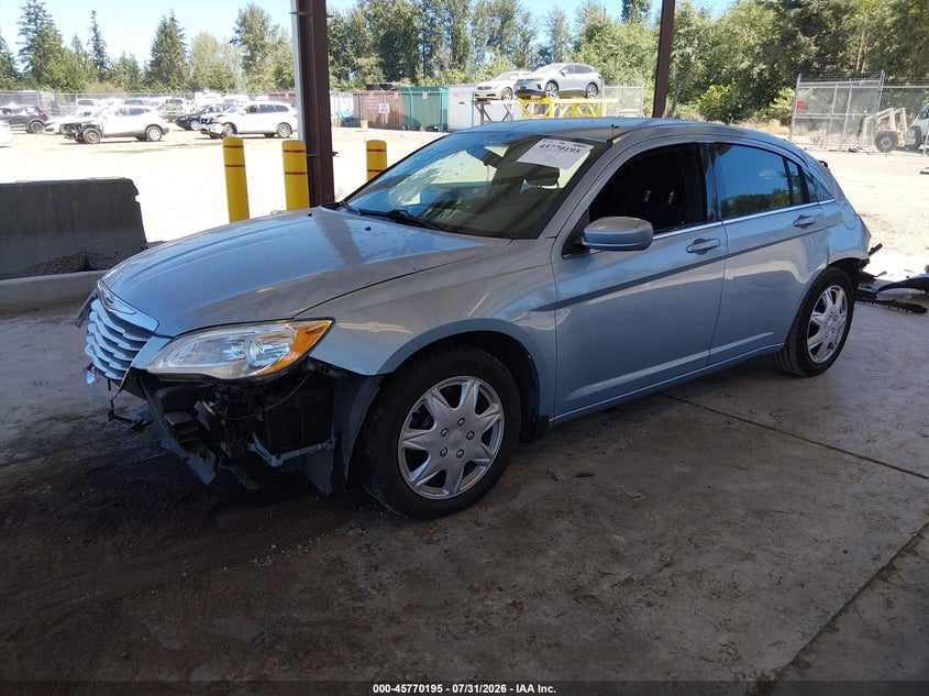 Vin: 1c3ccbab8dn647291, lot: 46268944, chrysler 200 lx 20132