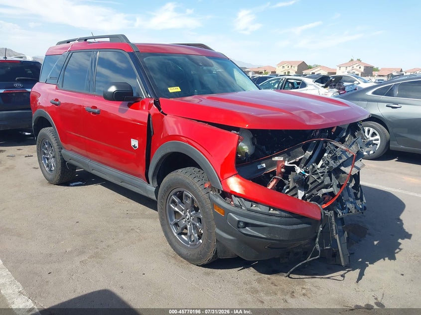 Vin: 3fmcr9b69nre06984, lot: 46268945, ford bronco sport big bend 2022 img_1