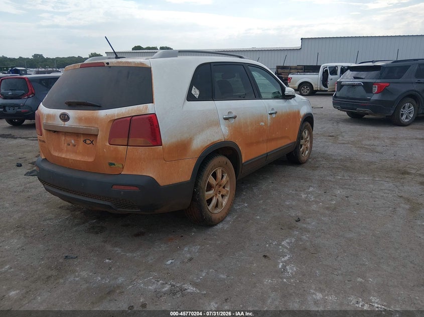Vin: 5xykt3a17bg181197, lot: 46268953, kia sorento lx 20114