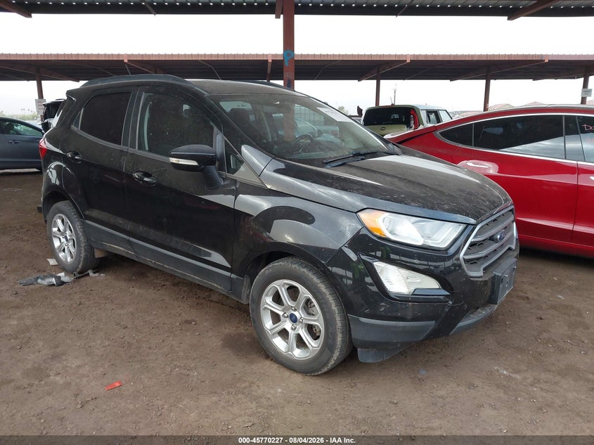 2018 Ford Ecosport Se, Затопление, IAAI, VIN MAJ3P1TEXJC194807