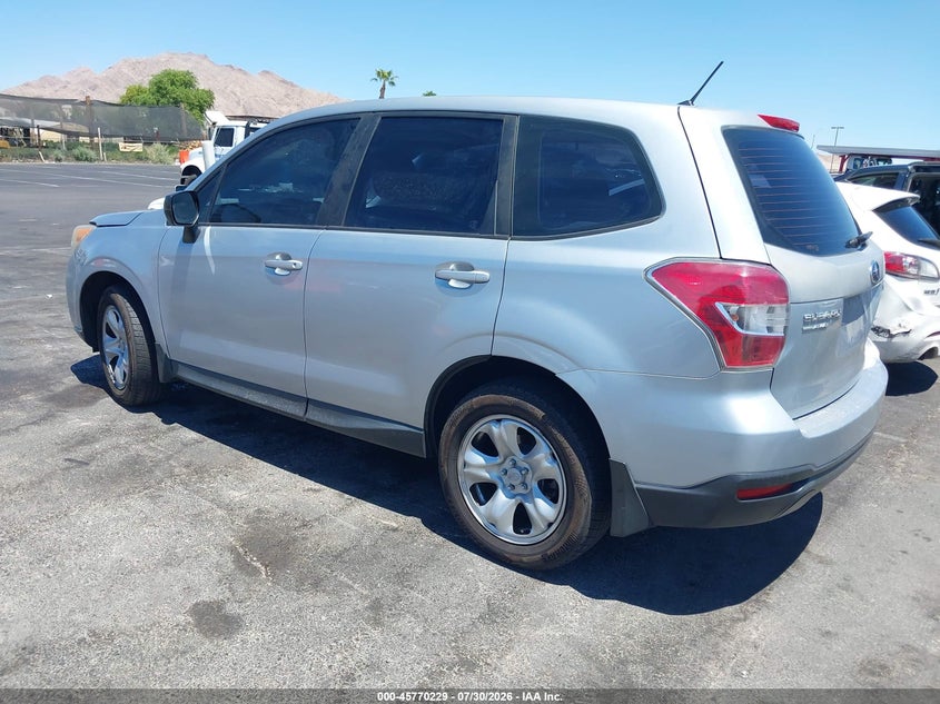 Vin: jf2sjaac2eh526807, lot: 46268978, subaru forester 2.5i 20143