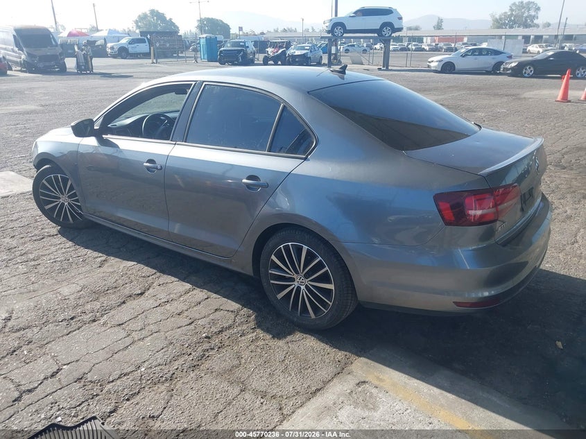 Vin: 3vwd17aj0gm284152, lot: 46268985, volkswagen jetta 1.8t sport 20163