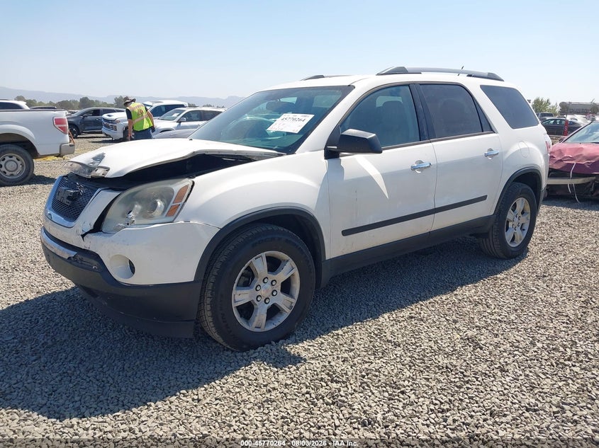 Vin: 1gkkrned8bj173550, lot: 46269013, gmc acadia sl 20112