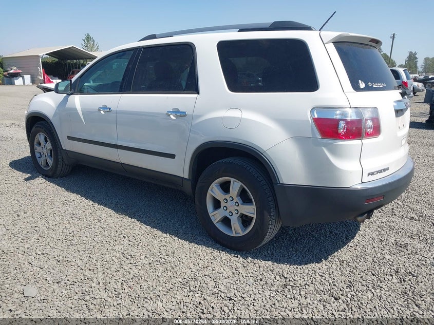 Vin: 1gkkrned8bj173550, lot: 46269013, gmc acadia sl 20113