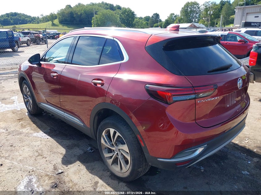 Vin: lrbfznr47pd055565, lot: 46269017, buick envision essence fwd 20233