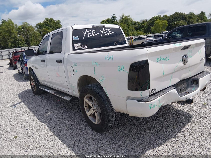 Vin: 1c6rr7kt5ds649548, lot: 46269043, ram 1500 express 20133