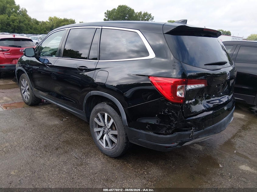 Vin: 5fnyf6h50kb095328, lot: 46269061, honda pilot ex-l 20193
