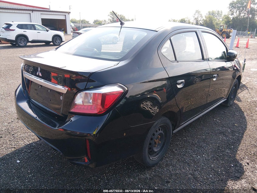 2022 MITSUBISHI MIRAGE G4 auction photo 4