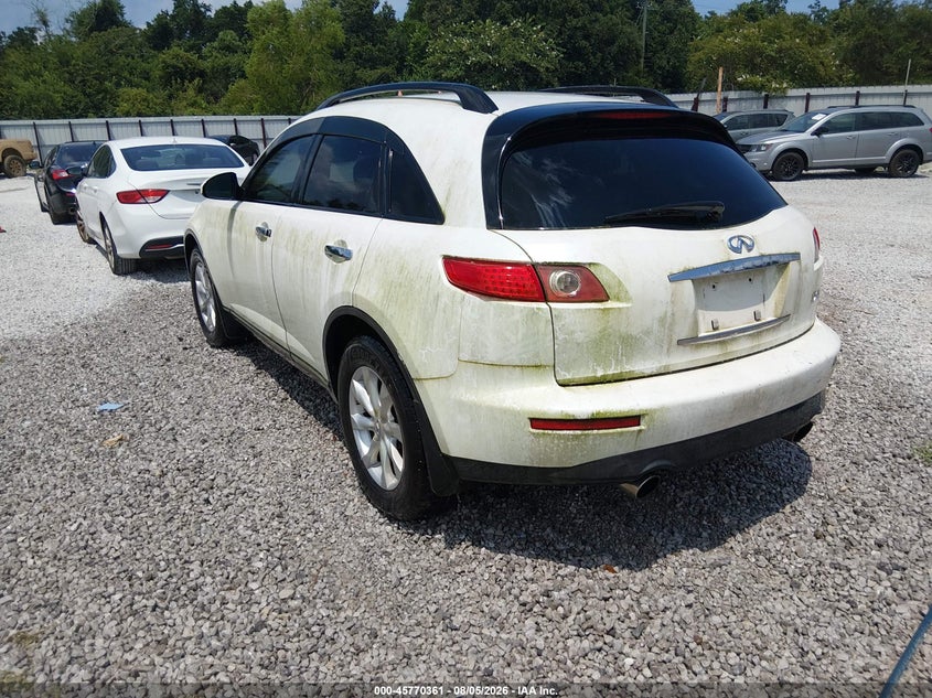 2005 INFINITI FX35 auction photo 3