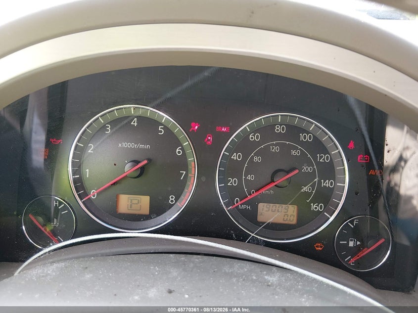 2005 INFINITI FX35 auction photo 7