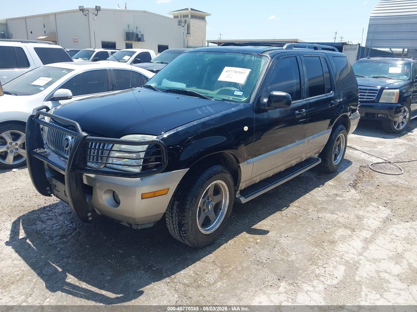 2003 Mercury Mountaineer, Обычный износ, IAAI, VIN 4M2ZU66K73ZJ45151 — фото 2