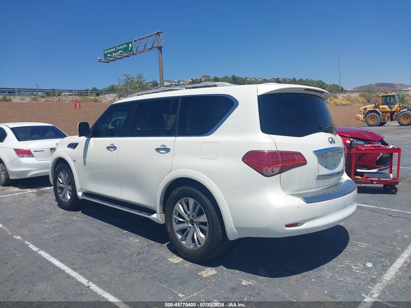 Vin: jn8az2nf9f9570090, lot: 46269180, infiniti qx80 20153