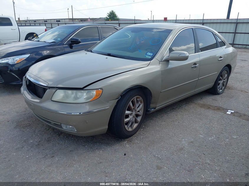 2008 Hyundai Azera, Normal Wear & Tear, IAAI, VIN KMHFC46F58A321117 — photo 2