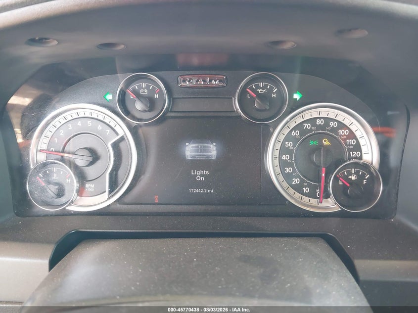 2018 RAM 1500 TRUCK 3.6L V-6 DOHC, VVT, 305HP