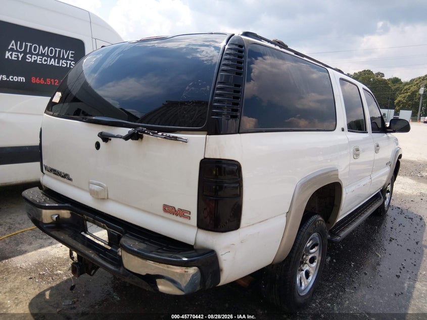 2001 GMC YUKON XL 1500 auction photo 4
