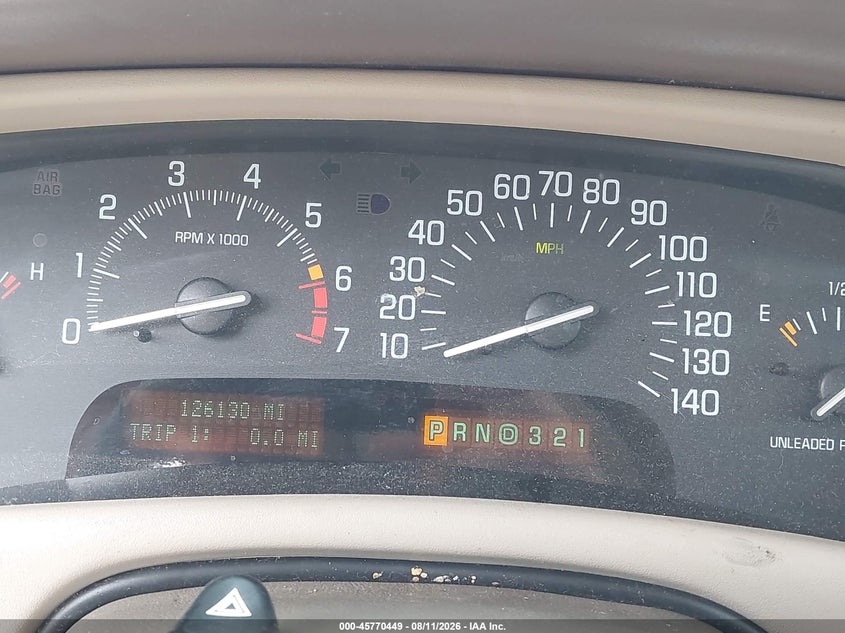 2002 BUICK PARK AVENUE auction photo 7