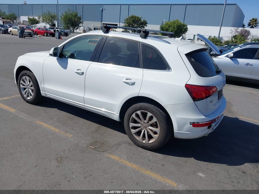 Vin: wa1cfafp7da090781, lot: 46269297, audi q5 2.0t premium 20133