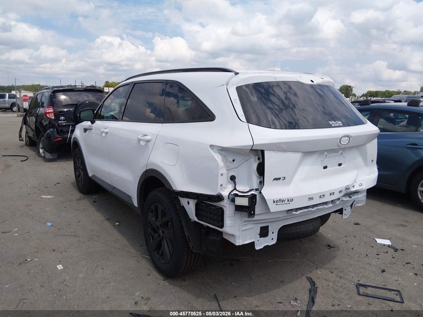 Vin: 5xyrldlc4mg064778, lot: 46269305, kia sorento s 20213