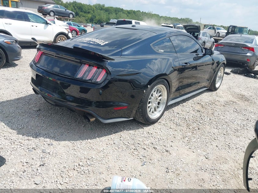 Vin: 1fa6p8th2f5344095, lot: 46269357, ford mustang ecoboost 20154