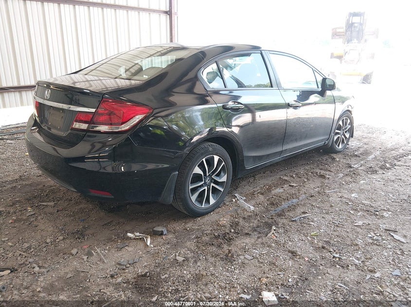 Vin: 19xfb2f54fe230045, lot: 46269381, honda civic lx 20154