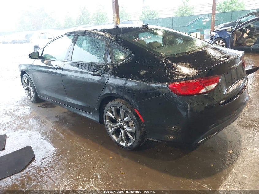 Vin: 1c3cccdg5fn632134, lot: 46269384, chrysler 200 s 20153