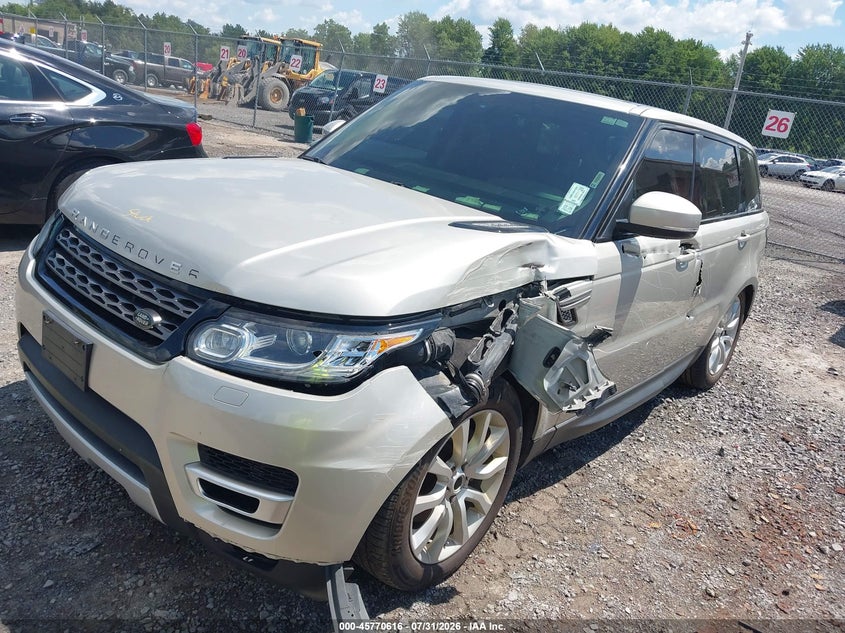 Vin: salwr2wf4ea353715, lot: 46269396, land rover range rover sport 3.0l v6 supercharged hse 20142