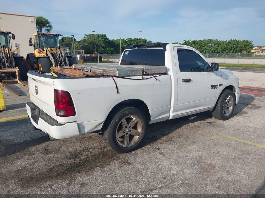 Vin: 3c6jr6at5dg576519, lot: 46269398, ram 1500 express 20134