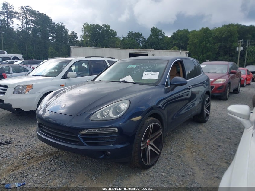 2011 PORSCHE CAYENNE auction photo 2
