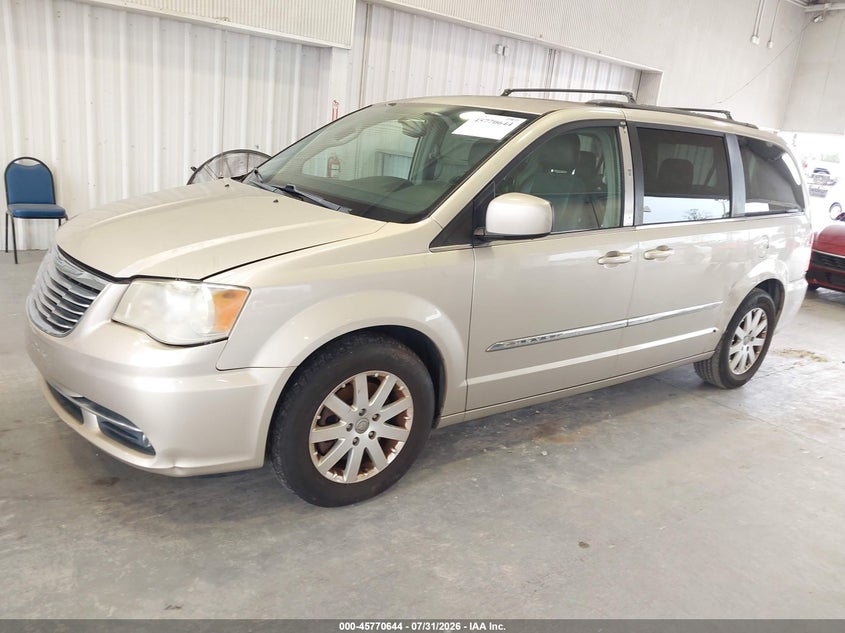 Vin: 2c4rc1bg1dr691372, lot: 46269424, chrysler town & country touring 20132