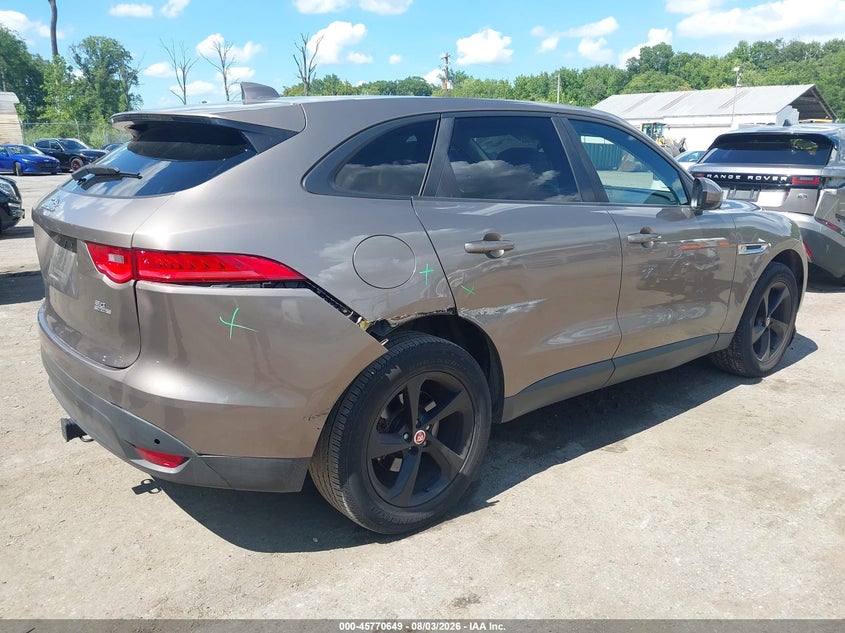 Vin: sadcj2bn9ha491239, lot: 46269429, jaguar f-pace 20d premium 20174