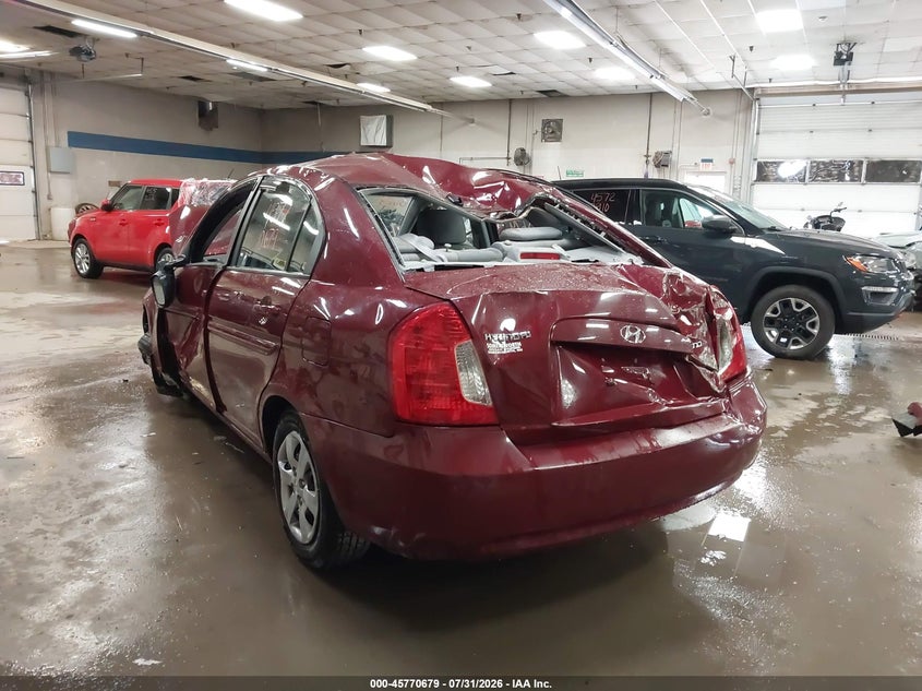 Vin: kmhcn4ac5au494781, lot: 46269459, hyundai accent gls 20103