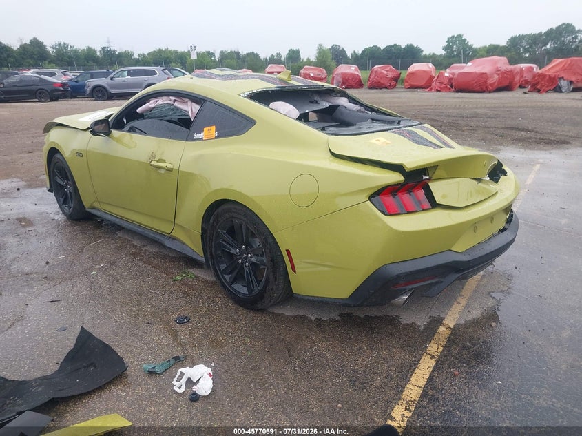 Vin: 1fa6p8cf4s5417654, lot: 46269471, ford mustang gt fastback 20253