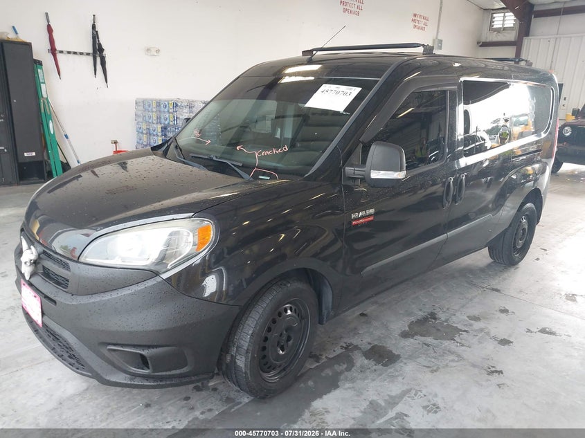 Vin: zfberfat0f6a81598, lot: 46269483, ram promaster city tradesman 20152