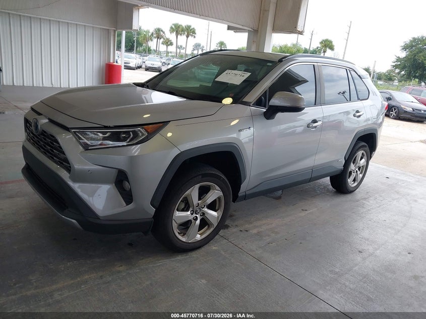 Vin: 2t3dwrfv3lw075377, lot: 46269496, toyota rav4 hybrid limited 20202