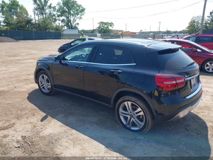 Vin: wdctg4gb8kj550237, lot: 46269497, mercedes-benz gla 250 4matic 20193