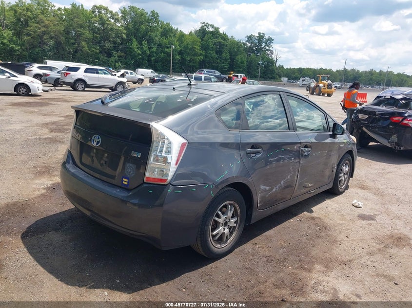 Vin: jtdkn3du3a0152462, lot: 46269507, toyota prius ii 20104
