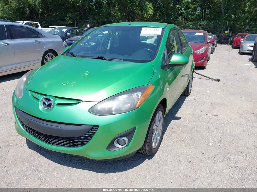 Vin: jm1de1ly4c0150630, lot: 46269508, mazda mazda2 touring 20122