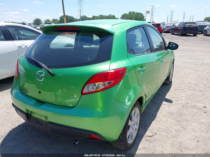 Vin: jm1de1ly4c0150630, lot: 46269508, mazda mazda2 touring 20124