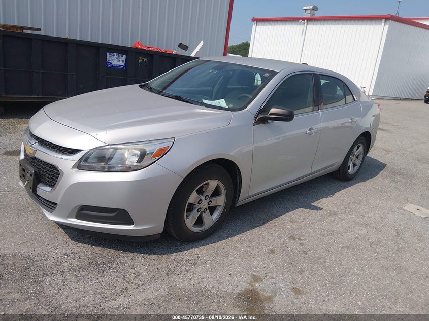 2016 Chevrolet Malibu, Обычный износ, IAAI, VIN 1G11A5SA3GU125638 — фото 2